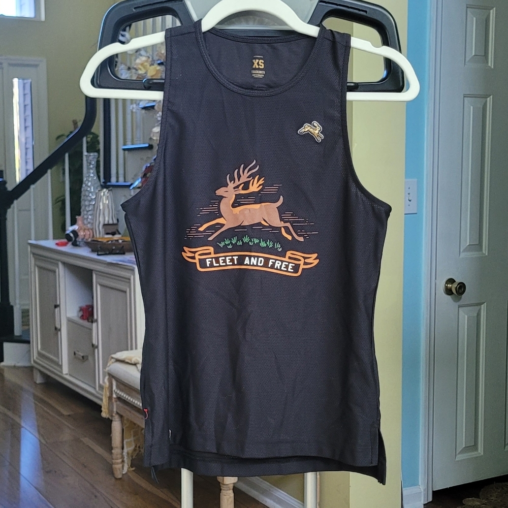 Tracksmith Fleet and Free running singlet Women's Size XS